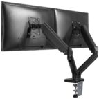 PRICORE Ergo Dual Monitor Arm (Black)