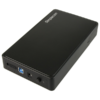Simplecom SE325 Tool Free 3.5" SATA HDD to USB 3.0 Hard Drive Enclosure – Black Enclosure