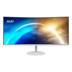 MSI 34"/Curved 1500R/VA/White/UWQHD/100Hz/1ms/DP,2*HDMI/Speakers/3Y – PRO MP341CQW