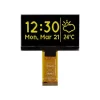 Midas 2.42in Yellow Passive matrix OLED Display 128 x 64pixels TAB I2C, Parallel, SPI Interface – MCOT128064H1V-YM