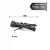 HEAT SHRINK 1.0MM BLACK