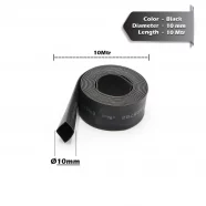 HEAT SHRINK 10MM BLACK