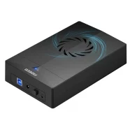FIDECO USB 3.2 Gen1 HDD Enclosure 2.5"/3.5" SATA with Fan