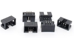 Headers & Wire Housings 6 Pin Male header; 5 Pack