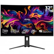 MSI MAG 321CUPDF 32-inch 3840 x 2160 (UHD) Gaming Monitor, 320Hz, Adaptive-Synch, HDMI, DisplayPort, VESA Mountable