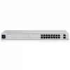 Ubiquiti USW-16-POE UniFi 16-port Managed Gigabit Switch – 8x PoE+ Ports, 8x Gigabit Ethernet Ports, 2x SFP , 42W, Touch Display