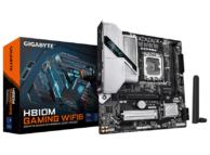Gigabyte H810M-GAMING-WiFi. LGA1851, 2xDDR5, 1xM.2, 4xSATA, 2.5Gb LAN, mATX