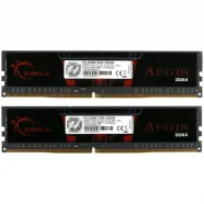 G.SKILL F4-3200C16D-32GIS 32GB (2 x 16GB)/ PC4-25600 / DDR4 3200 Mhz/ Timings 16-18-18-38/ Voltage 1.35V/ Aegis