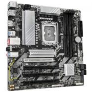 Gigabyte GA-B860M-DS3H-WIFI6E. Intel LGA1851, 4xDDR5, 2xM.2, 4xSATA, WiFI6, 2.5G LAN, mATX