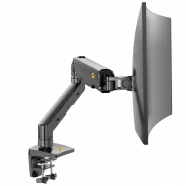 North Bayou NB G50 Ergoflex Desktop Monitor Single Arm Mount w/ Swivel Motion (27" to 45" Screens)