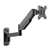 PRICORE Ergo Single Monitor Wall Arm (Black)