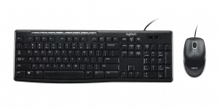 Logitech MK200 Media Combo Keyboard/Mouse – Wired
