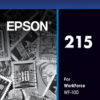 Epson 215 black ink cartridge for WorkForce WF-100
