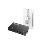 Simplecom CR216 USB 2.0 six-slot memory card reader in black